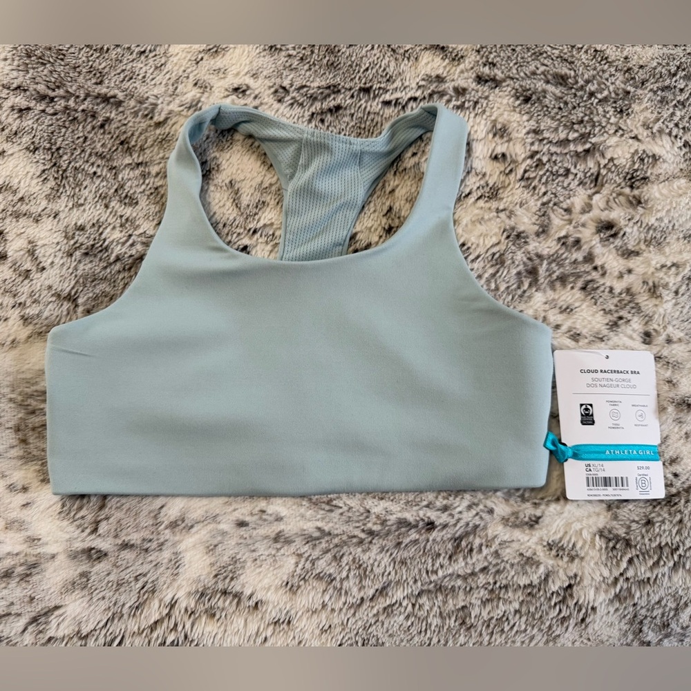 Athleta Girl Cloud Racerback Bra XL 14
